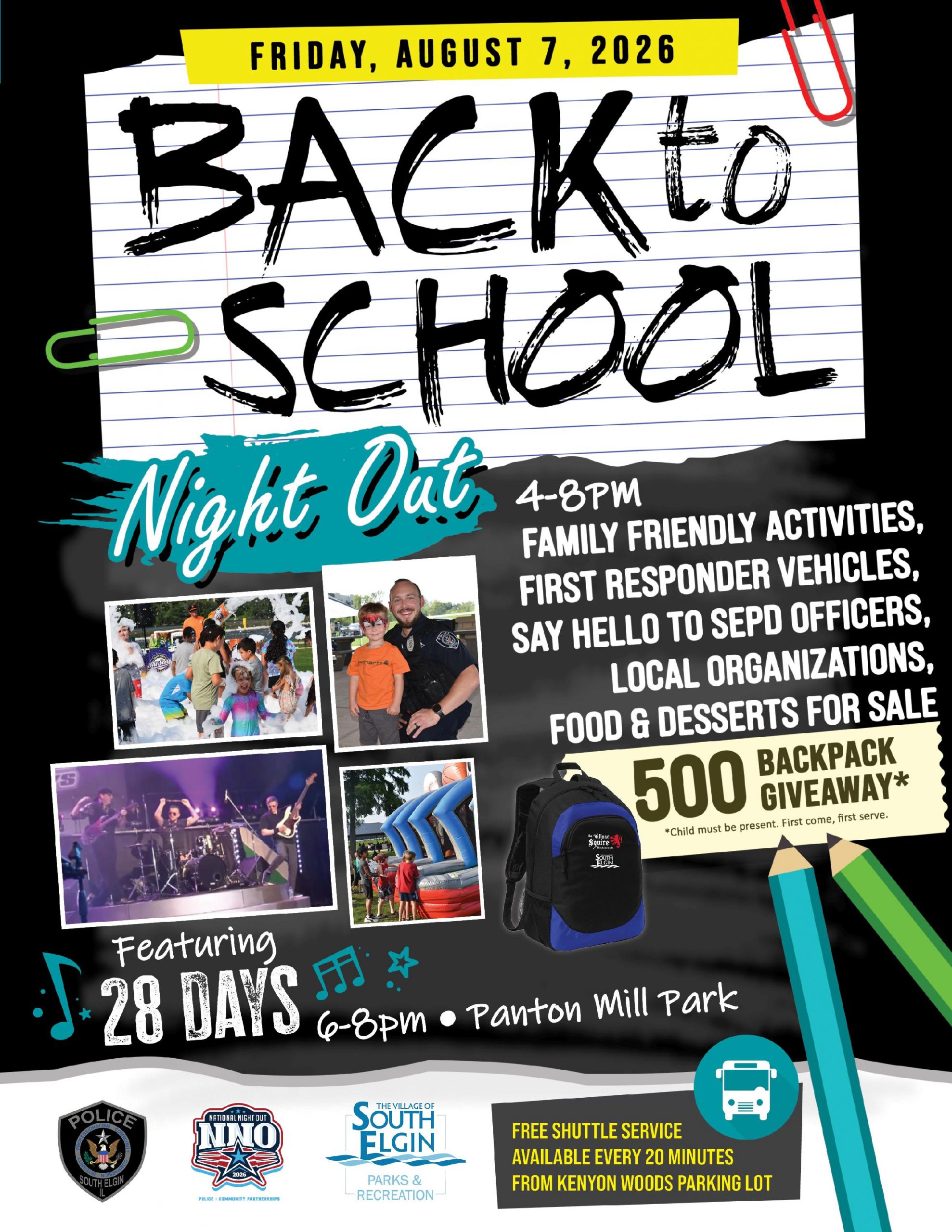 Back to School Night Out